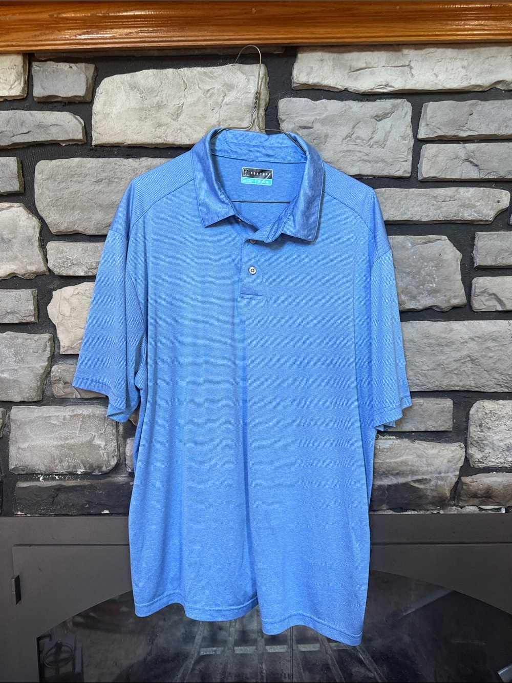 PGA tour Men’s Blue Performance Polo Shirt